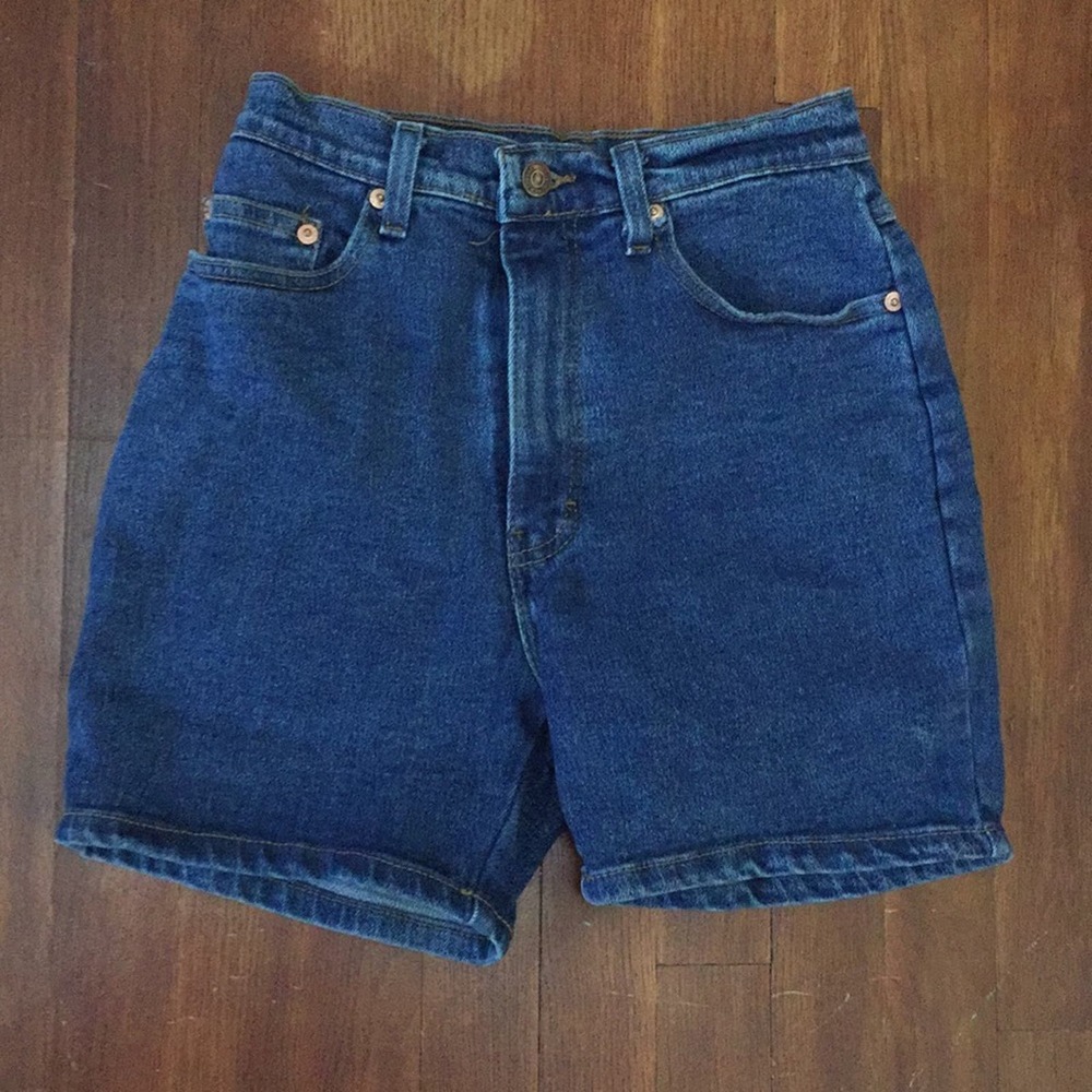 Jordache high waisted jean shorts 80s retro groovy